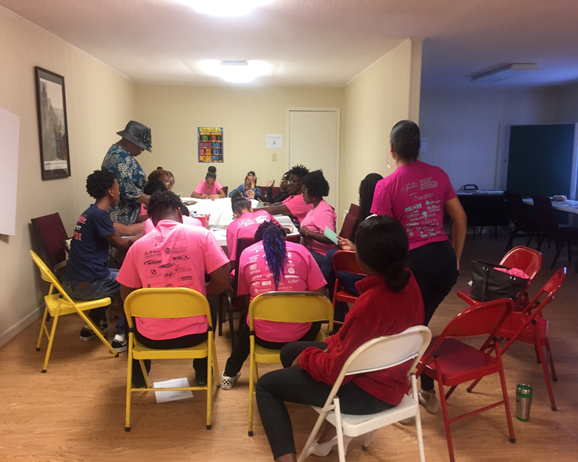 HYPE Team at Pine Grove AME Church