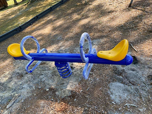 Hampton County Recreation Park teeter-totter